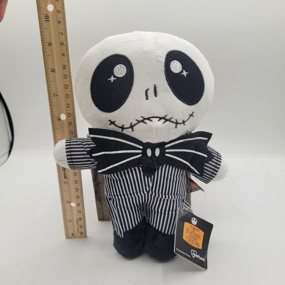 NWT Disney The Nightmare Before Christmas Jack Skellington Plush Doll Toy 10" - Picture 3 of 6